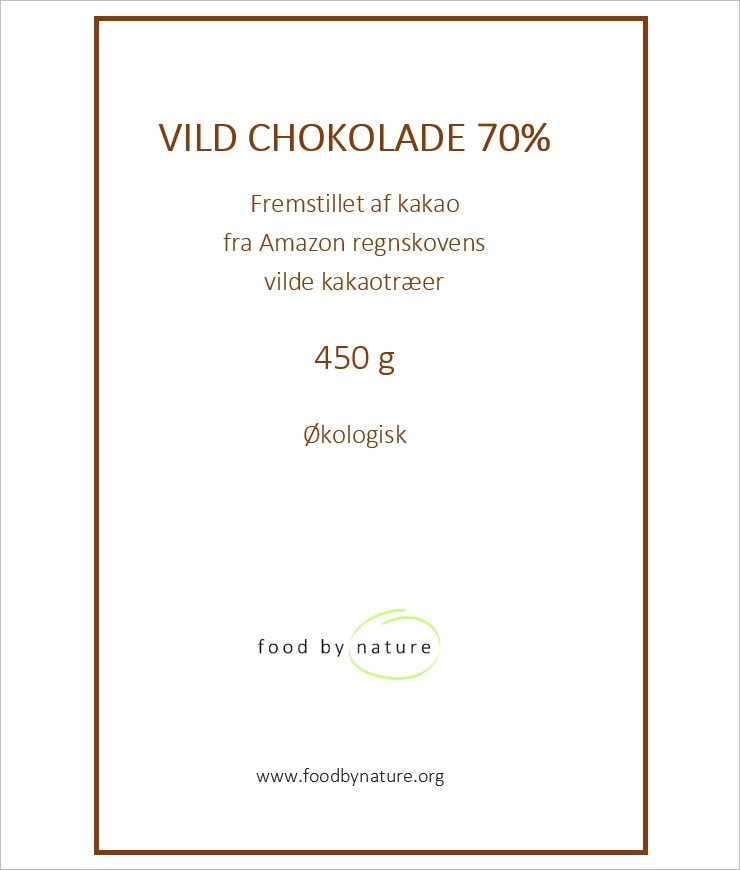 Vild chokolade 70%