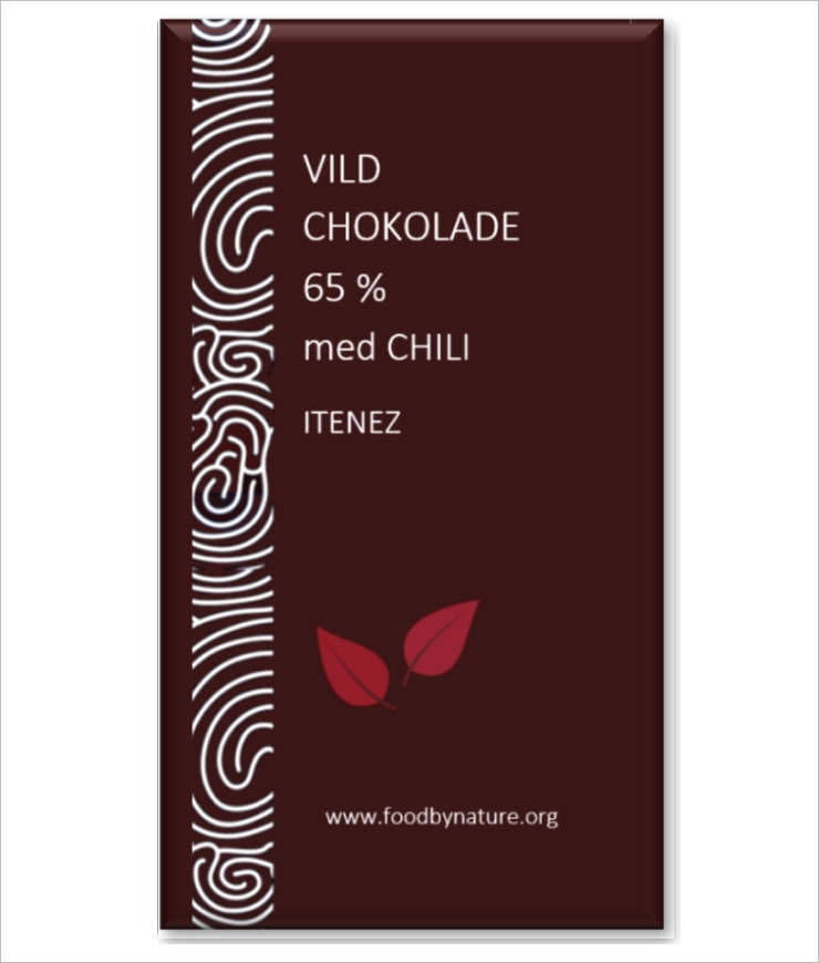 Mørk, 65%, med chili