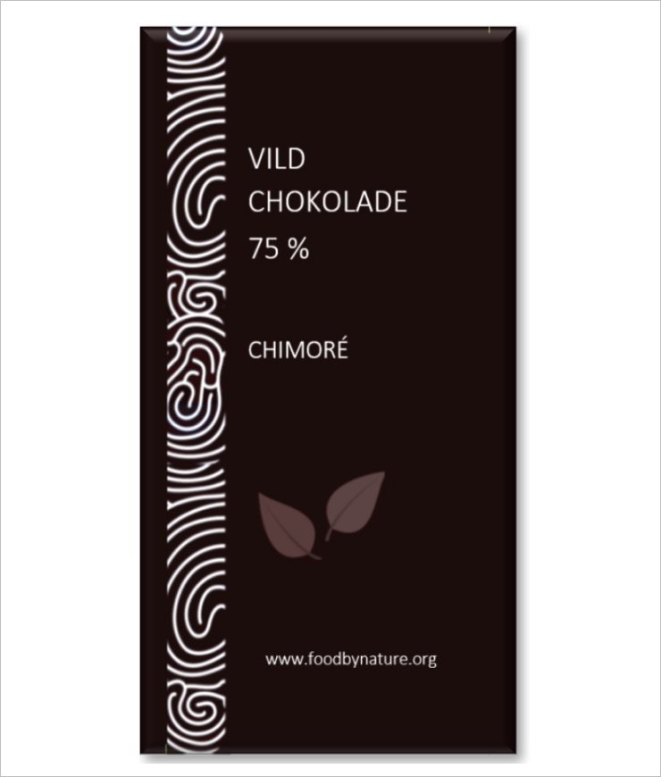 75% Vild mørk chokolade